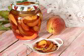 Персики в собственном соку на зиму