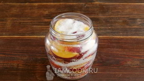 персики в собственном соку на зиму