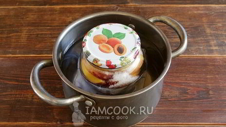персики в собственном соку на зиму