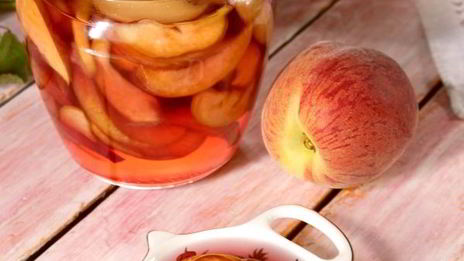 персики в собственном соку на зиму