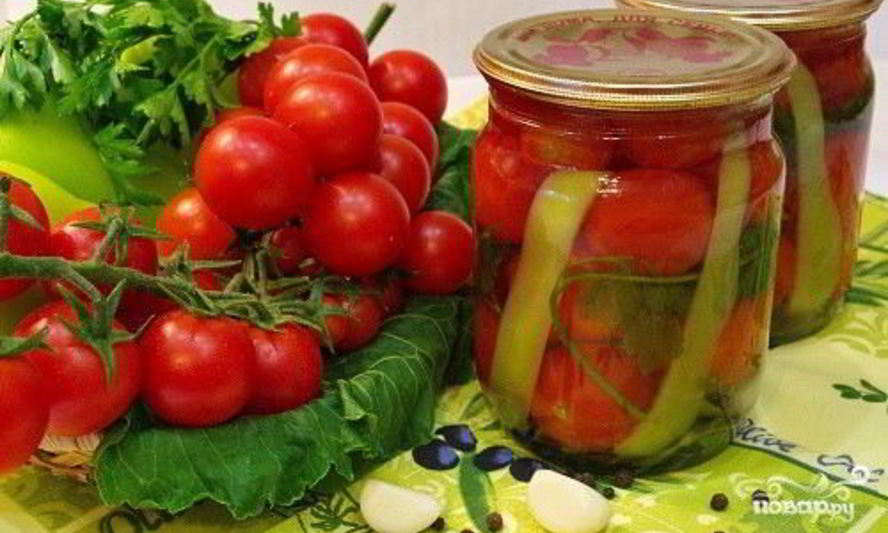 Рецепт помидоров черри на зиму