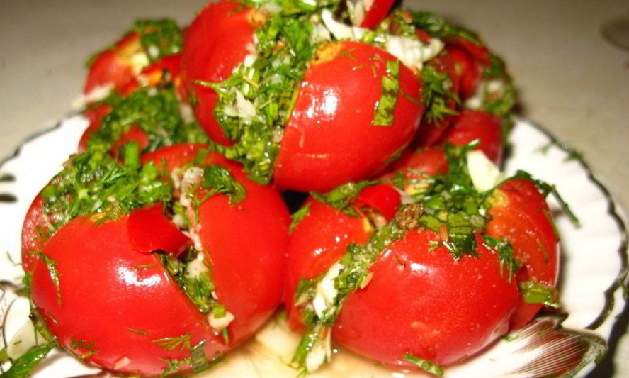 Рецепт помидоров по-корейски на зиму