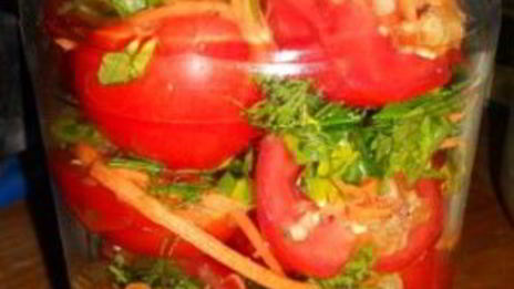 помидоры по-корейски на зиму