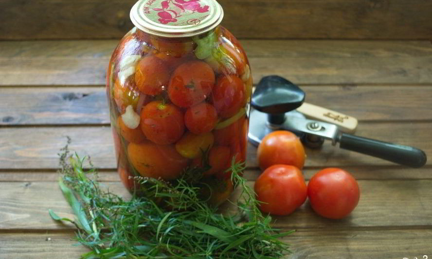 Рецепт помидоров в банках на зиму