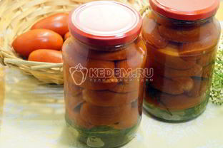 Помидоры в желе на зиму
