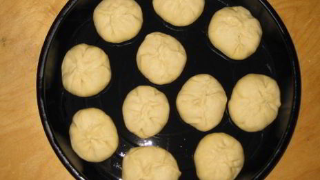 булочки с повидлом