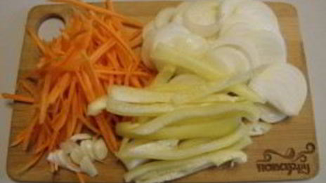 синенькие с морковкой по-корейски на зиму