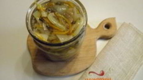 синенькие с морковкой по-корейски на зиму