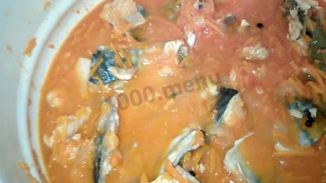 скумбрия на зиму с овощами, рыбный салат