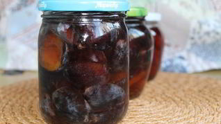 Сливы без термической обработки на зиму