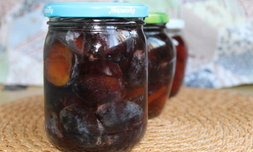 Рецепт слив без термической обработки на зиму