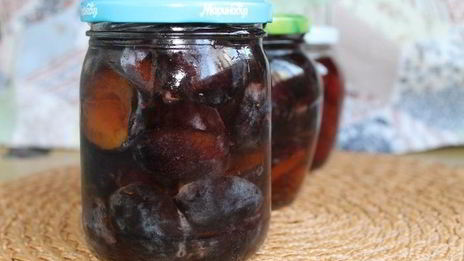 сливы без термической обработки на зиму