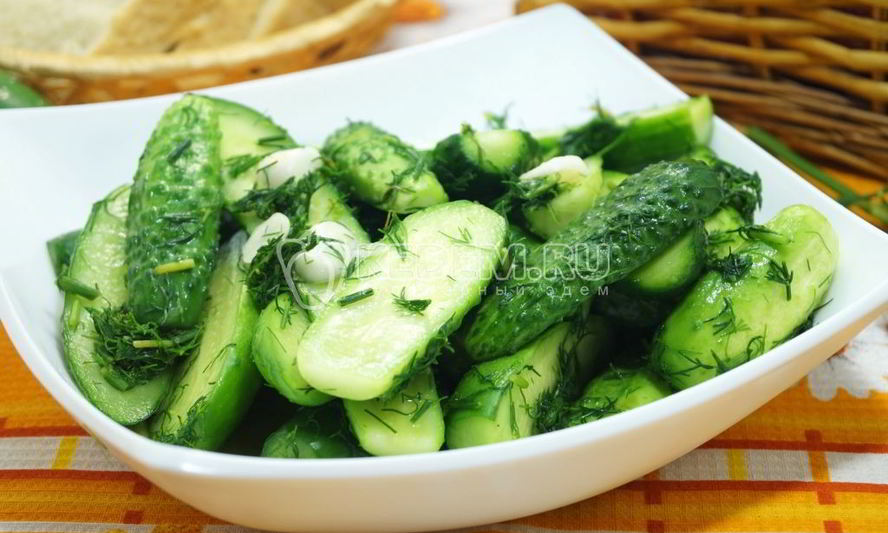 Рецепт быстрых малосольных огурцов