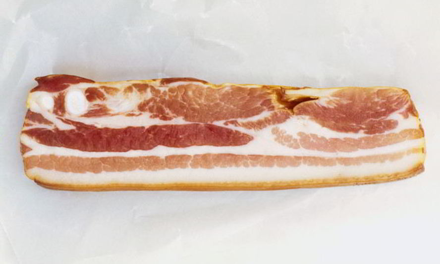 Рецепт сала в луковой шелухе