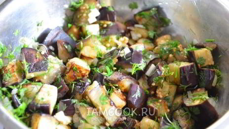 соленые баклажаны с чесноком на зиму