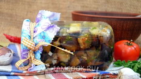 соленые баклажаны с чесноком на зиму