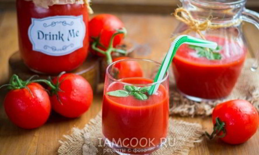 Рецепт томатного сока в блендере на зиму