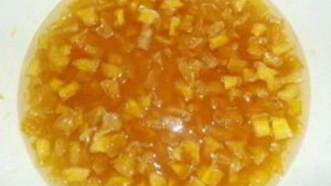 тыква с апельсином на зиму