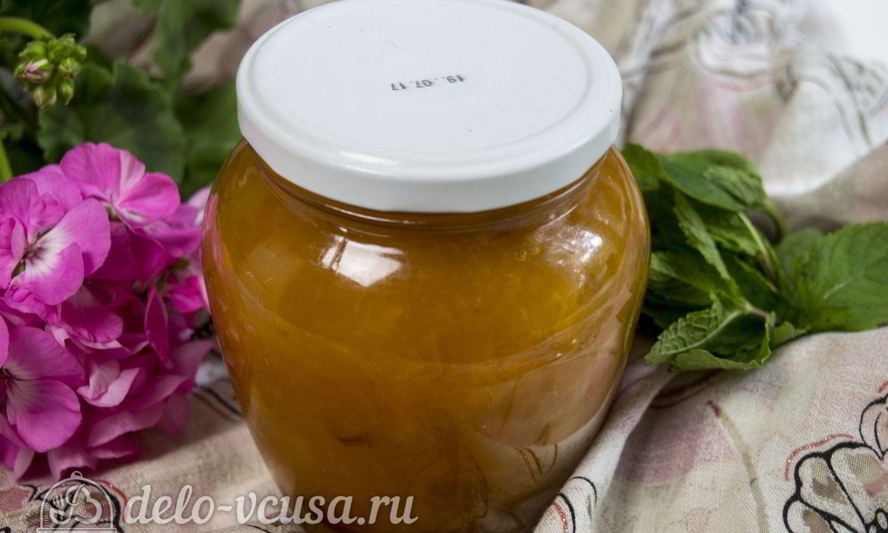 Рецепт абрикосового варенья с апельсином
