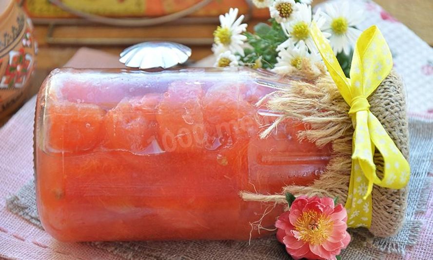 Рецепт арбузного варенья из мякоти