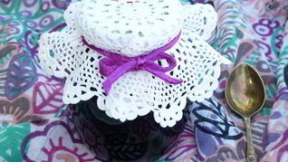 Черничный конфитюр с мятой