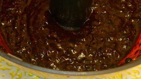 черничный конфитюр с мятой