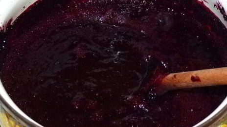 черничный конфитюр с мятой