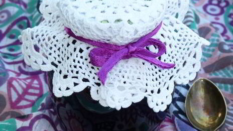 черничный конфитюр с мятой