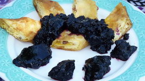 черничный конфитюр с мятой