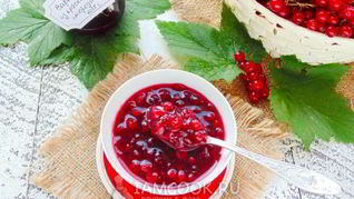Классическое варенье из красной смородины