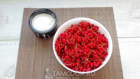классическое варенье из красной смородины