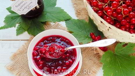 классическое варенье из красной смородины