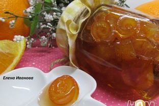 Конфитюр Апельсиновые завитки