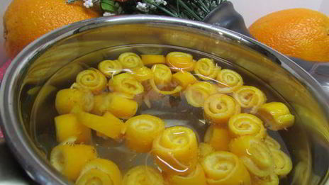 конфитюр апельсиновые завитки