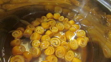 конфитюр апельсиновые завитки