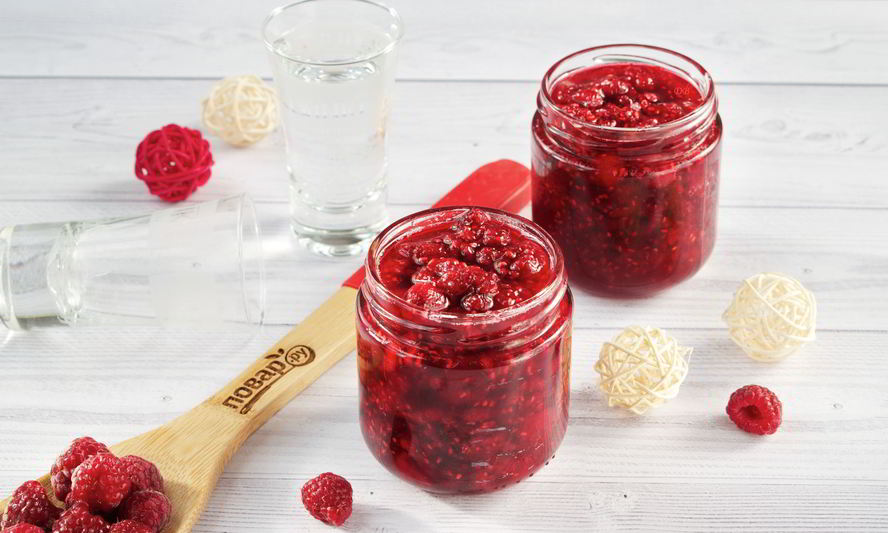 Рецепт малинового варенья пьяного