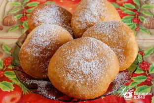 Пончики с вареньем