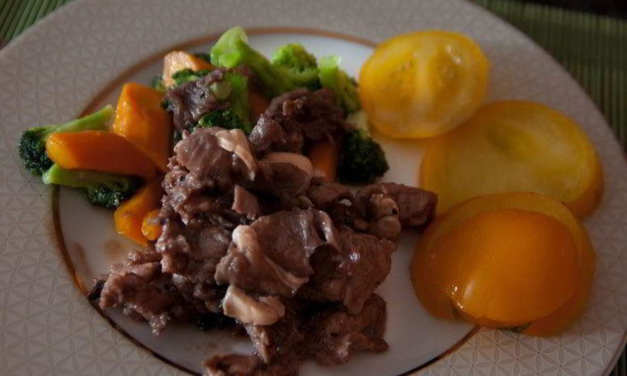 Рецепт телятины в черносмородиновом варенье