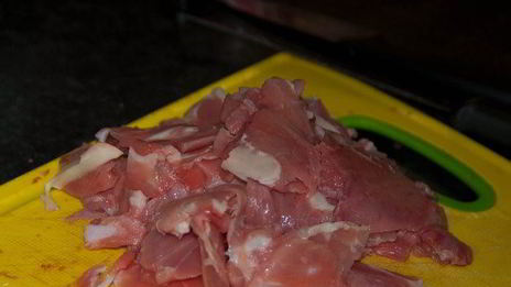 телятина в черносмородиновом варенье