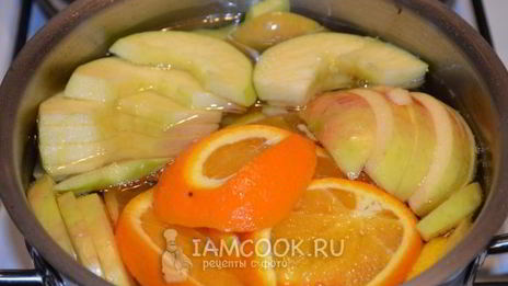 цукаты из цитрусовых и яблочных долек