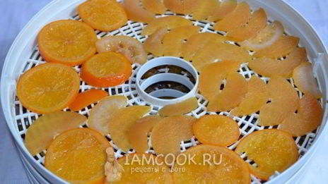 цукаты из цитрусовых и яблочных долек