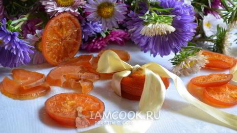 цукаты из цитрусовых и яблочных долек