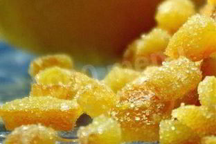 Цукаты с сахаром из апельсиновых корочек