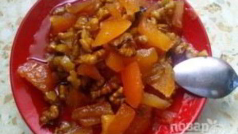 варенье из айвы и грецких орехов