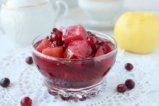 Варенье из айвы и клюквы