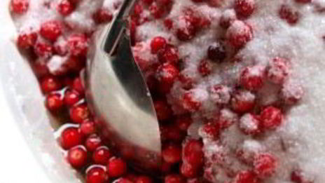 варенье из брусники с яблоками