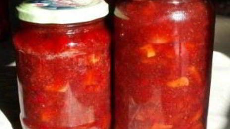 варенье из брусники с яблоками