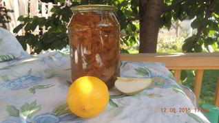 Варенье из груш с лимоном Солнечная красавица