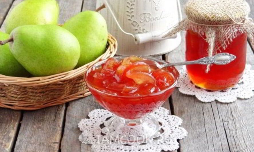 Рецепт варенья из груши дольками на зиму