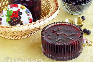Варенье из кабачков и черной смородины